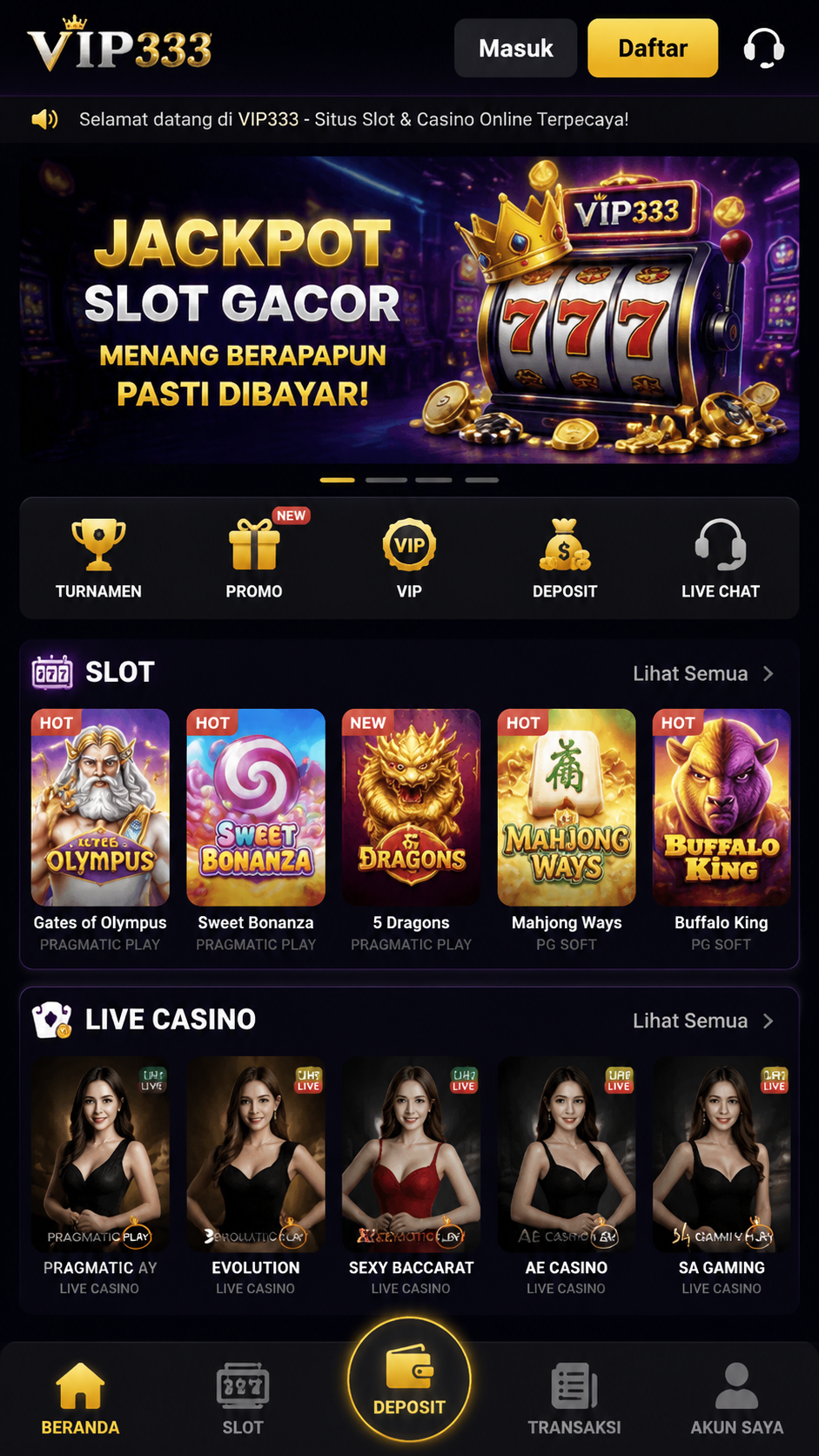 Screenshot 2 vip333